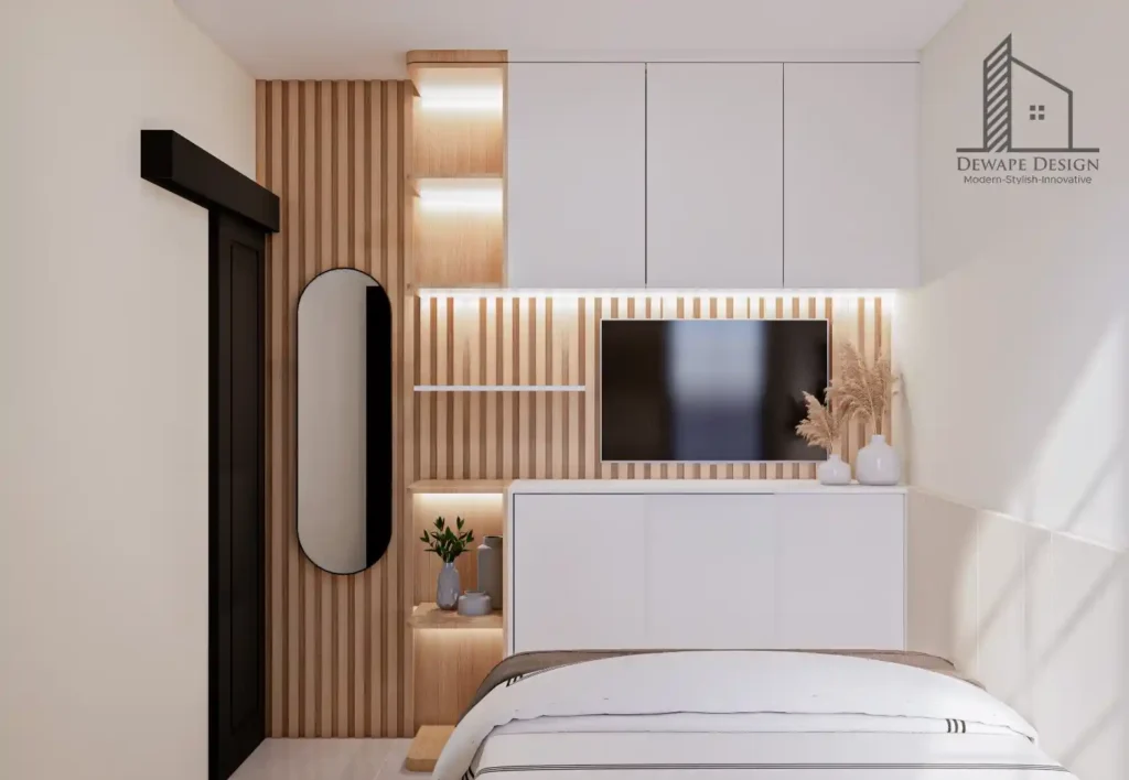 Desain Interior Kamar Tidur Dewape Malang