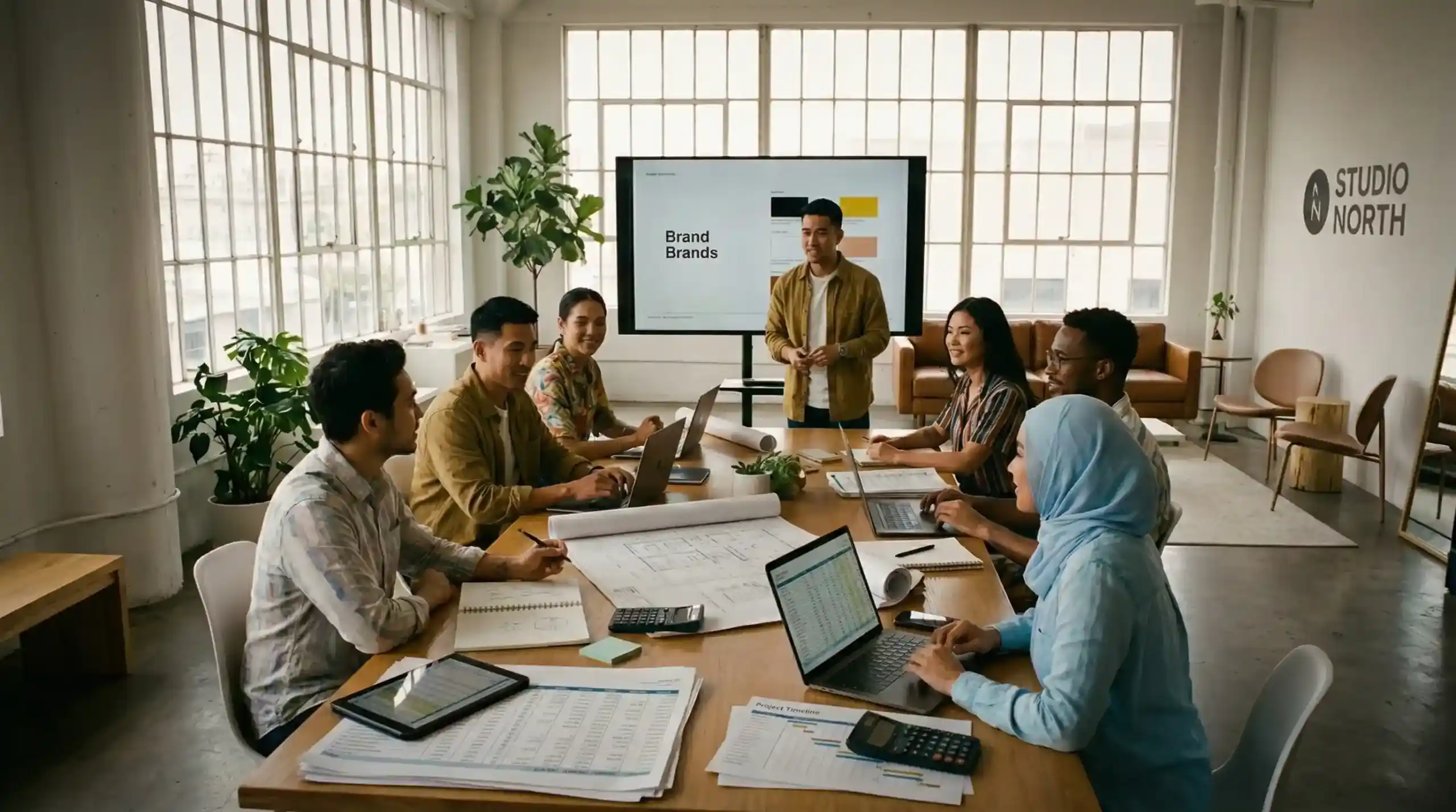 Jasa desain interior kantor minimalis di Malang